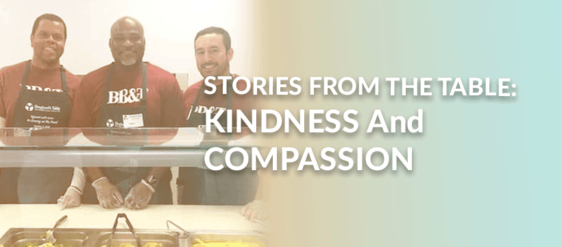 Stories from the Table: Kindness and Compassion