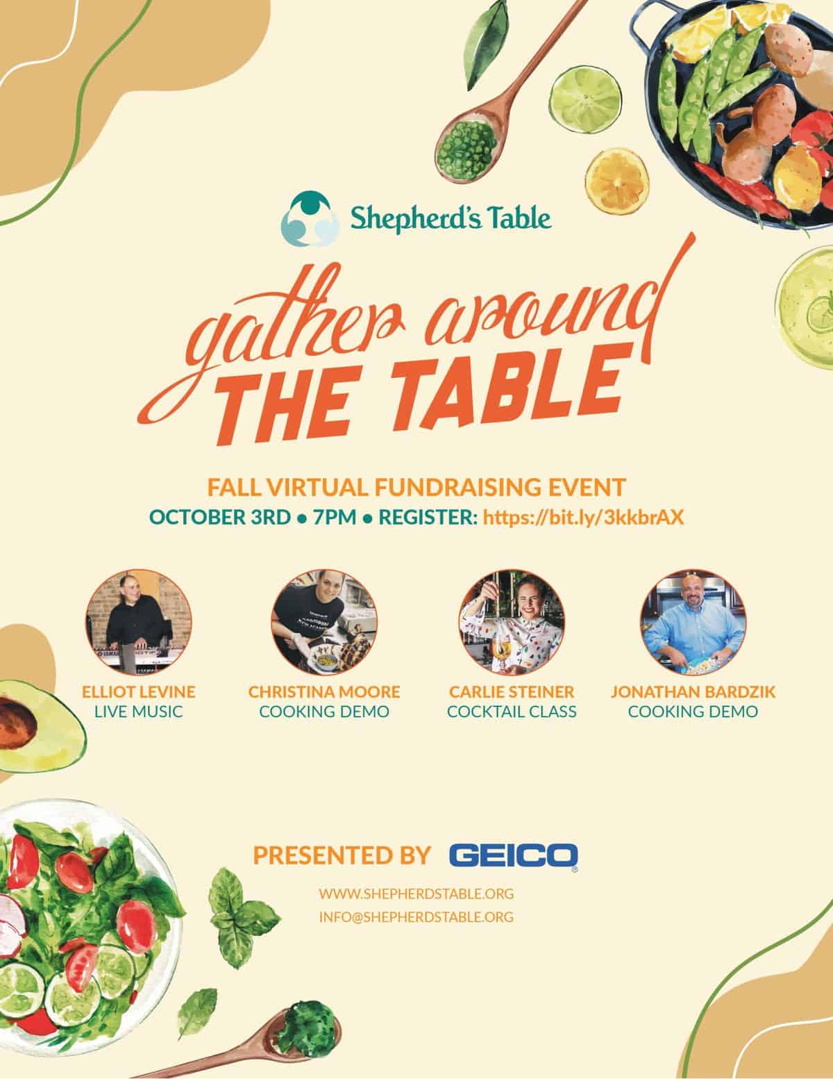 Gather Around The Table (flyer)